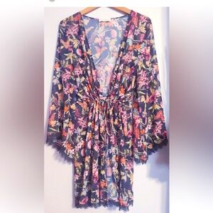 Jessica Simpson swim coverup